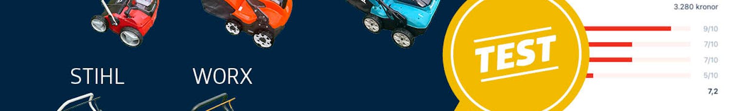 Vi testar 5 vertikal skärare Vi testar 5 vertikal skärare